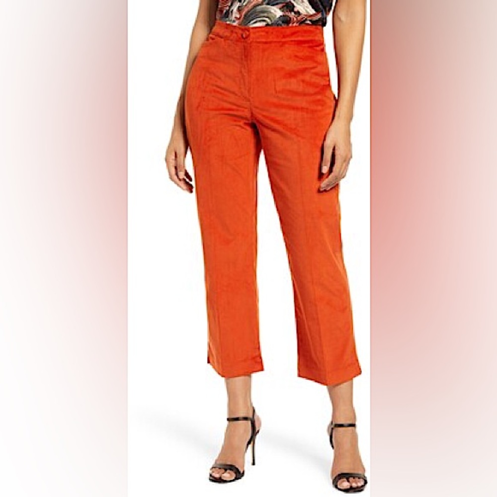 Halogen Velvet Kick Flare Pants